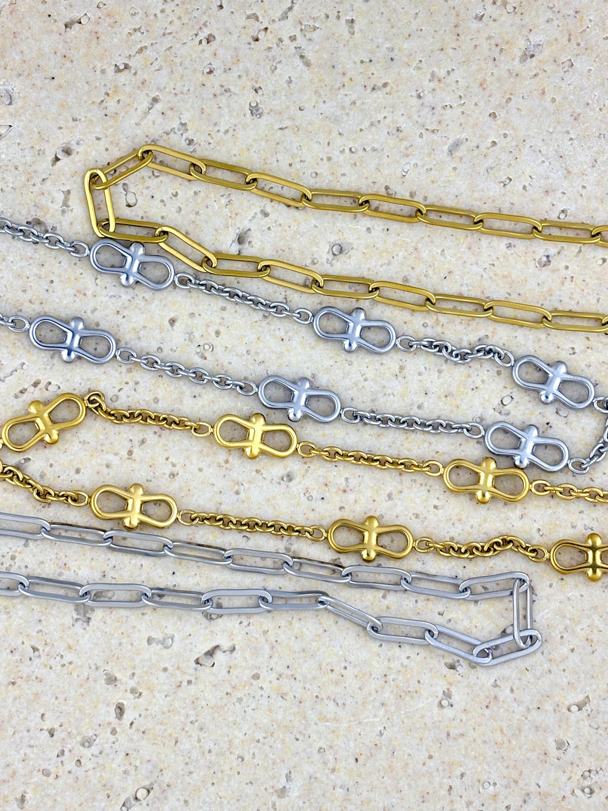 Infinity Chain Gold Bracelet Glosse Jewellery